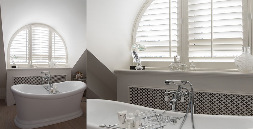raamdecoratie op maat voor de badkamer | INHUIS Plaza raamdecoratie op maat voor de badkamer | INHUIS Plaza