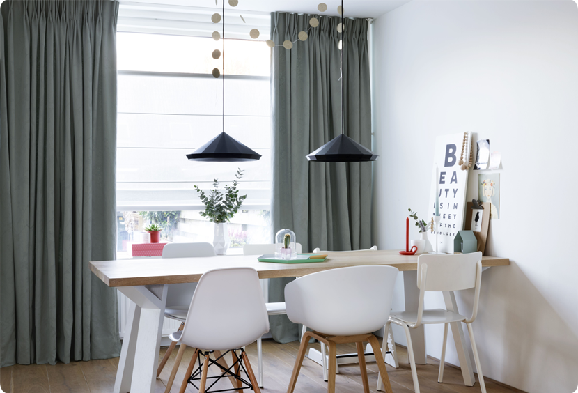 Gordijnen inspiratie: Welke uitvoering & rails kies jij? | INHUIS Plaza Gordijnen inspiratie: Welke uitvoering & rails kies jij? | INHUIS Plaza